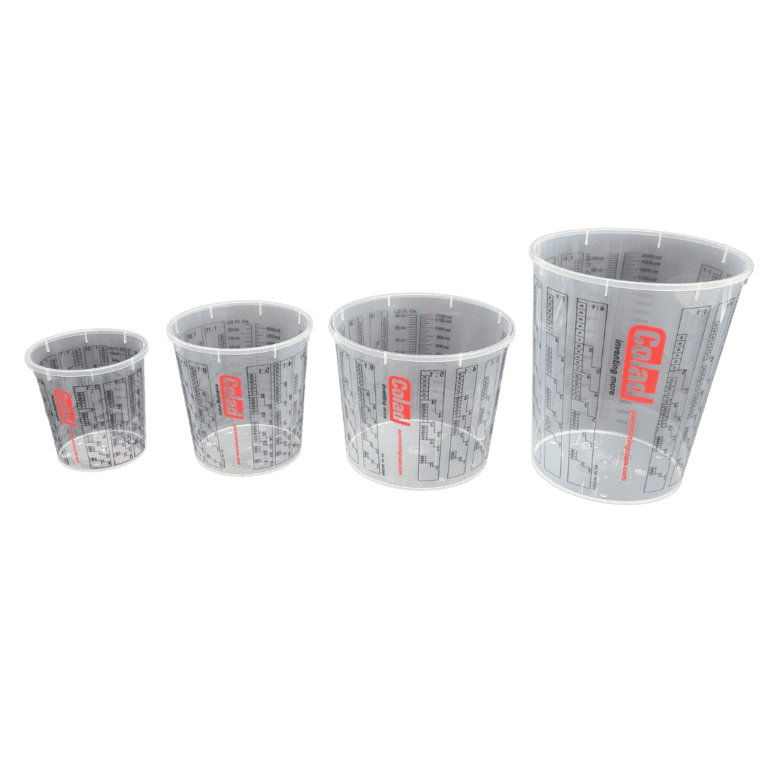 Mengbekers zijaanzicht