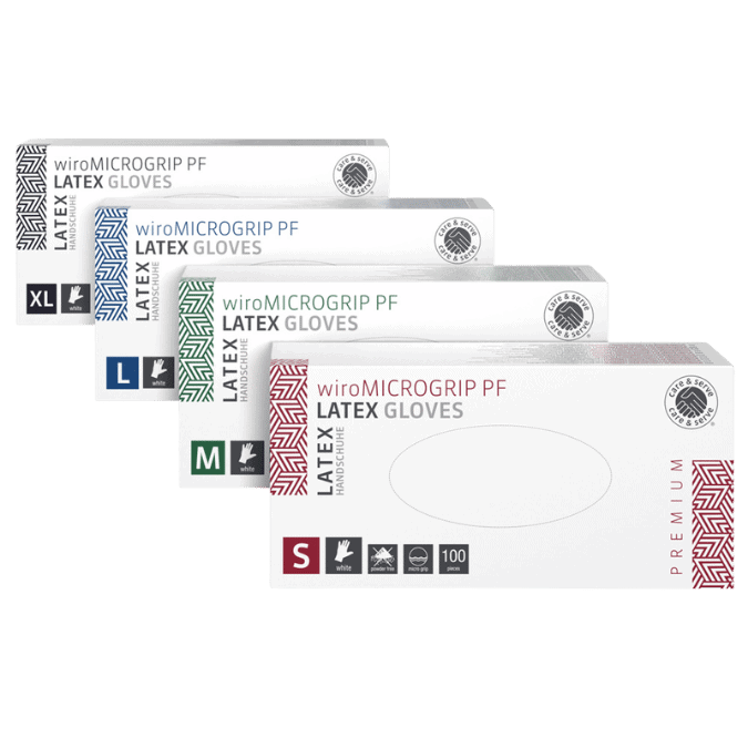 Latex Handschoenen ongepoederd