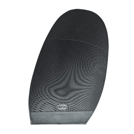 Vibram 2342 halve zool zwart